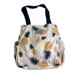 Kamo ETidy Pineapple Waterproof Tote Bag Large Foldable Zippered Lightweight